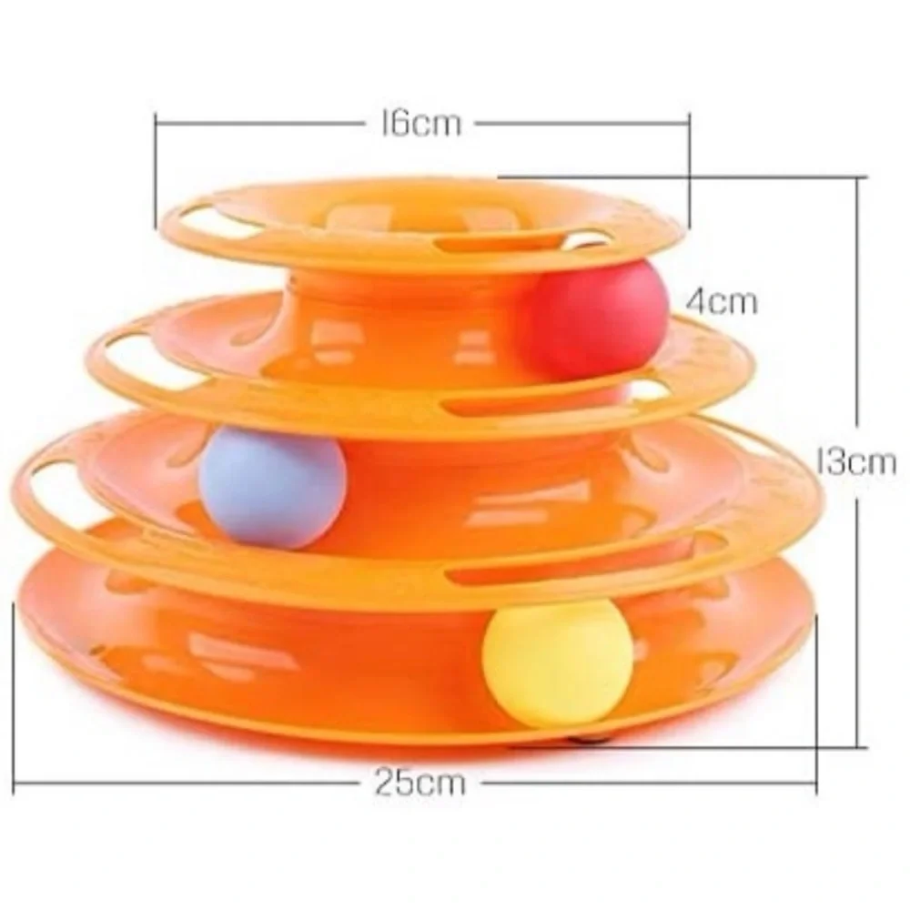 Dougez 3 Levels Pet Cat Toy